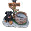 Statue d'extérieur Puppy Dog