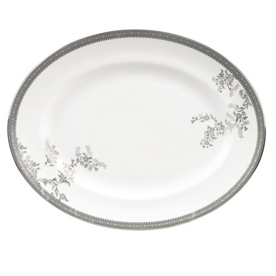 Vera Wang Vera Lace 14in Oval Platter