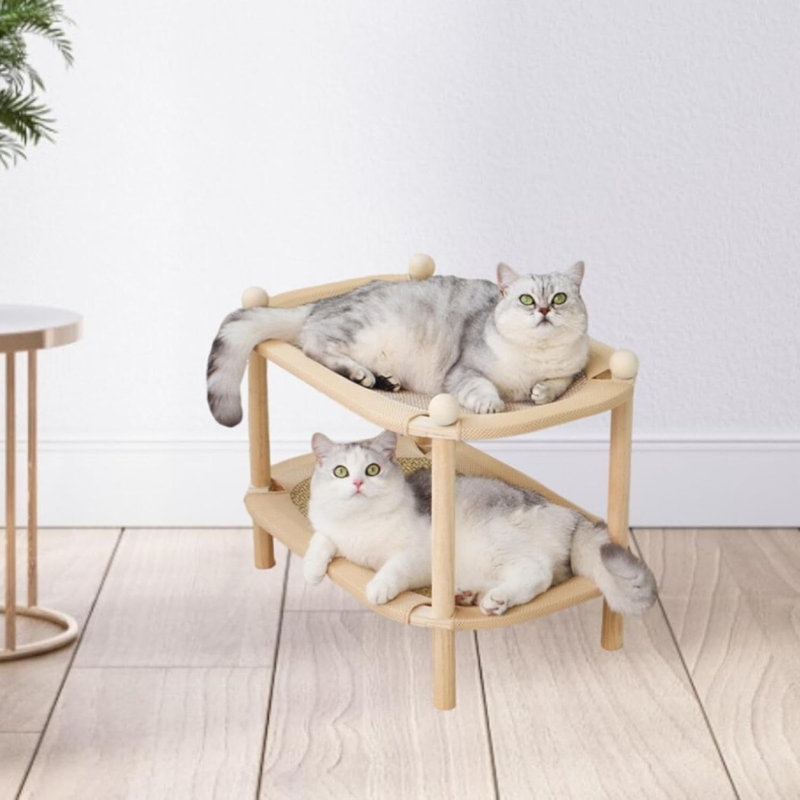 Canapé-lit générique à double couche pour chat