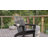 Barnason Commercial Grade All-Weather Adirondack Chair with Swiveling Cupholder-1434596284