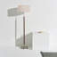 Lampe sur pied écoénergétique 1 lumière à DEL 1 lumière Mid-Century avec abat-jour tambour Carter