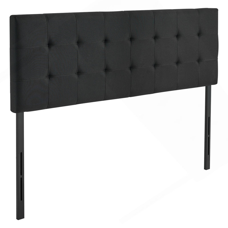 Headboard, Queen Size Headboard With Adjustable Height, Comfortable Diamond Tufted For Queen Size Bed, W62.2 X H(42.72-54.53) X D2.76 In, Ideal For Bedroom, Hotel, Homestay, Dormitory, Black