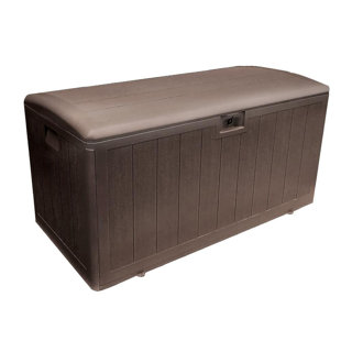 Boîte de rangement en résine 105 gallons