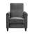 Dark Gray Microfiber/Microsuede