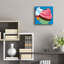 «Cupcakes On Blue» par Ron Magnes, art mural en verre acrylique-404518606