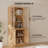 Souheil 71" H x 94.5" W Vertical Bookcase Cabinet