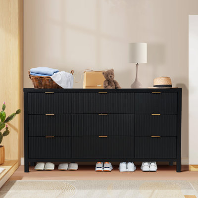 Decorative chest of 9 drawers
