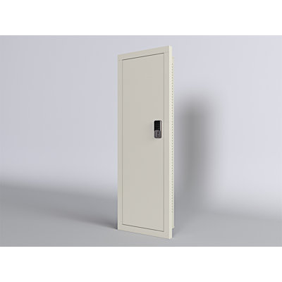 Wall Gun Safe, Gun Safes for Home, Gun Safes & Cabinets, Wall Safes Between The Studs, Quick-Access Rifle Safe with Removable Shelf and Digital Keypad