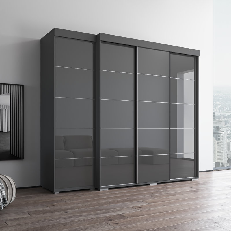 Armoire 94,1 "Aria 3D-EX Aria, gris
