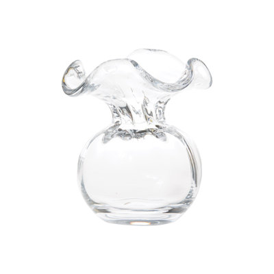 Hibiscus Handmade Glass Table Vase