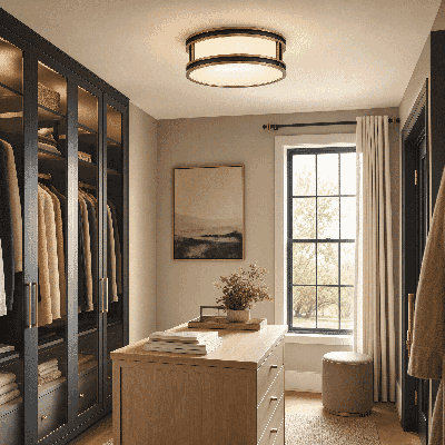 Glass Flush Mount