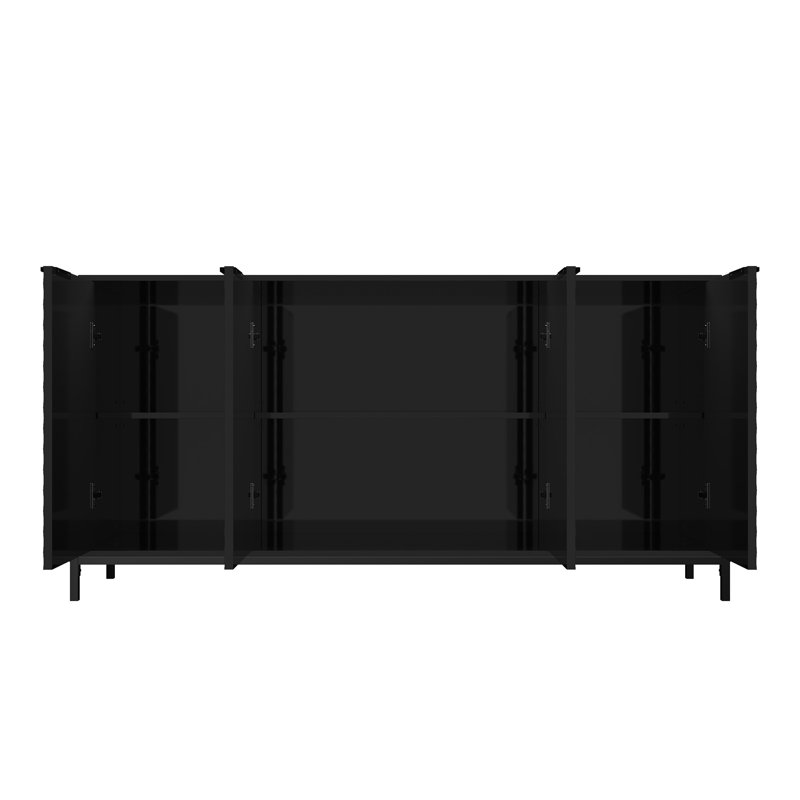 Buffet Tiea 64,57 ", Noir
