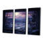 «Purple River Winter Windows III - Winter Landscape», art mural-1004661842-1004661869