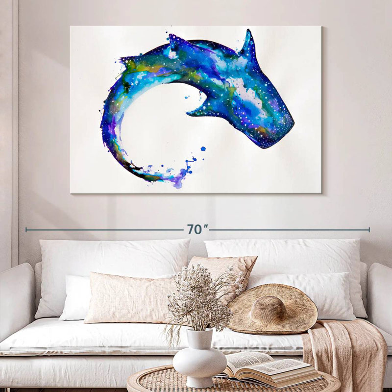 Brampt Celestial Shark, 34" H x 51" W