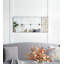Miroir mural 21 x 47 po