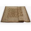 Tapis unique en laine noué à la main nouvel âge brun 4 pi 2 po x 6 pi Carlotta
