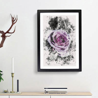 The Pale Purple Rose - Picture Frame Graphic Art