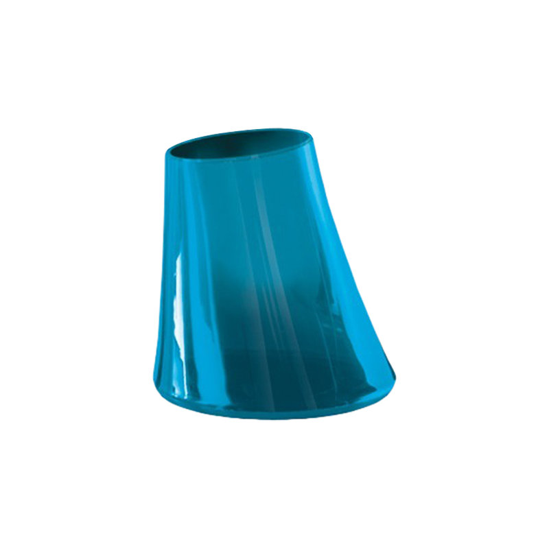Porte-brosse à dents Flou, Turquoise transparent
