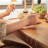 Cherry Wood Rectangular Dining Table Set-102337575