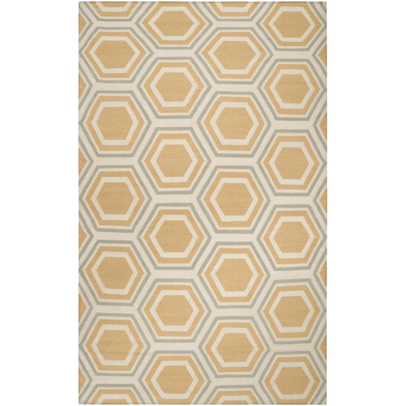 Vo Wool Geometric Indoor Rug, Runner 2'6" x 8'