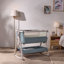 Cozee Sense Bedside Crib - Soft Walnut / Cocoa-125546142