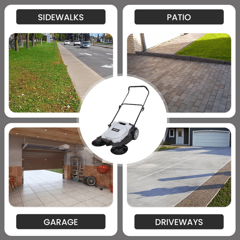 Adjustable Sweepers, 12" H x 25" L x 22" W