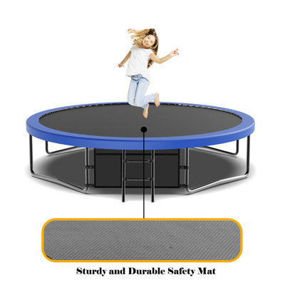 Creationstry 12' x 12' Round Backyard Trampoline