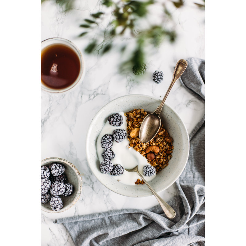 Breakfast Concept - Wrapped Canvas Print, 46cm H x 30cm W