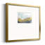 «Elowen Blue and Gold Abstract IV», reproduction d'art encadrée-88431390