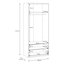 PANOPTIK 2 Door Wardrobe