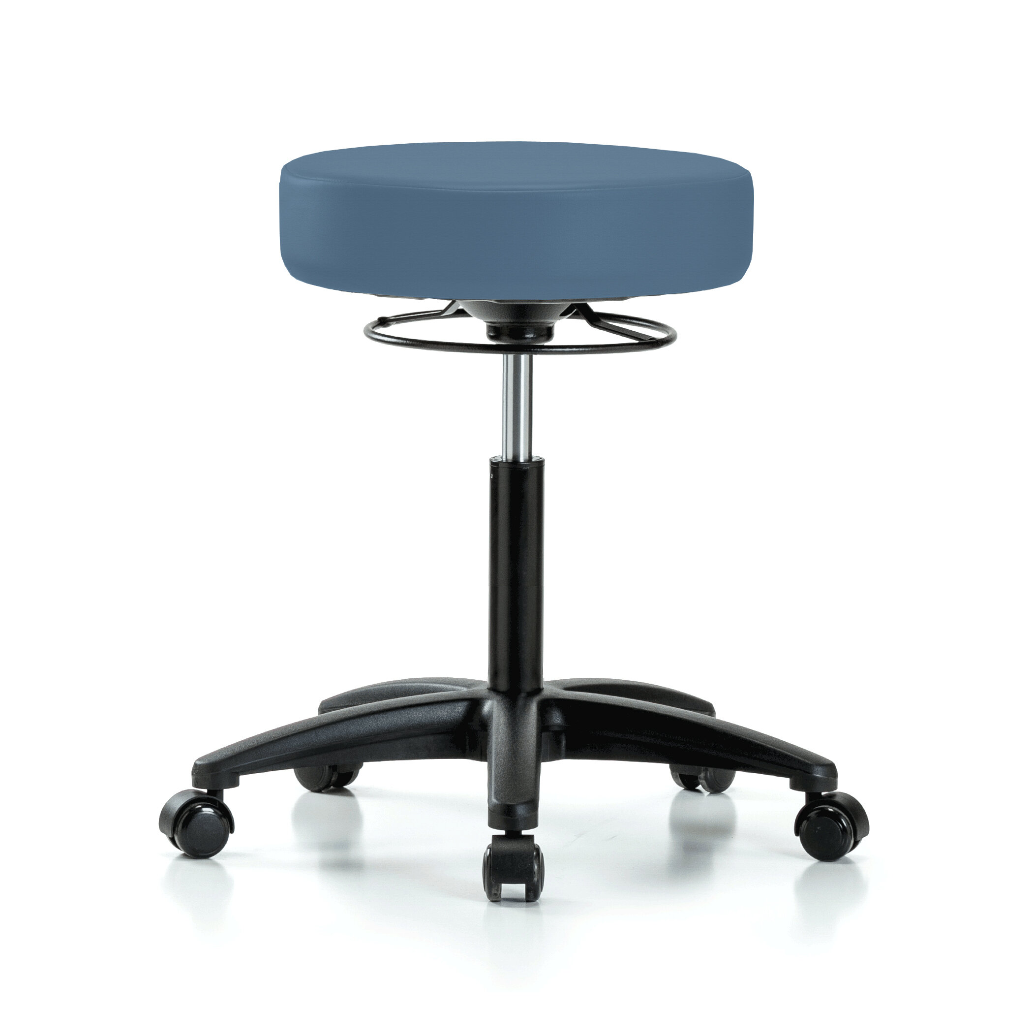 Swivel Therapy Stool with Back Rest