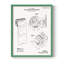 Papier hygiénique, brevet III, reproduction encadrée - bois massif-688838331-688838335