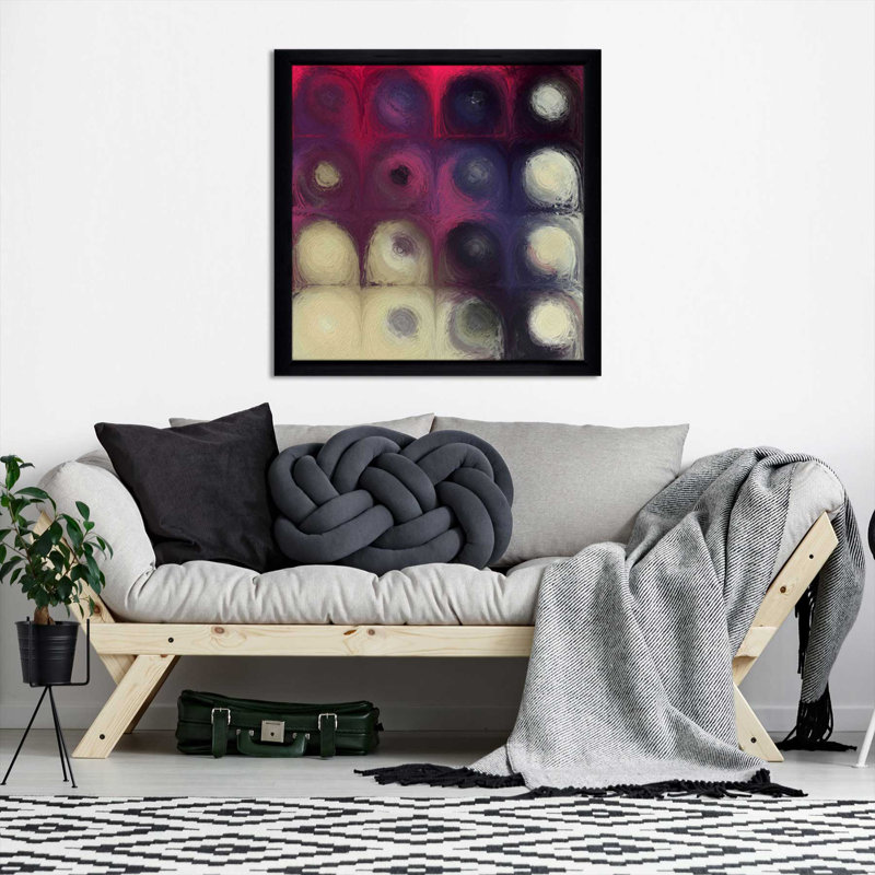 «1 Thessalonians 4: 3 Be Holy» par Mark Lawrence - reproduction, Cadre noir, H 37,5 po x l 37,5 po x P 1 po
