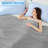 Cooling Gray Bedding Set, Lightweight Nylon Comforter For Year-round Use