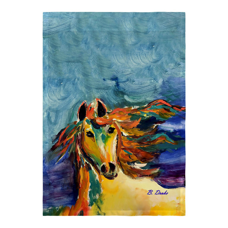 Double Sided Polyester Animal Garden Flag, Small
