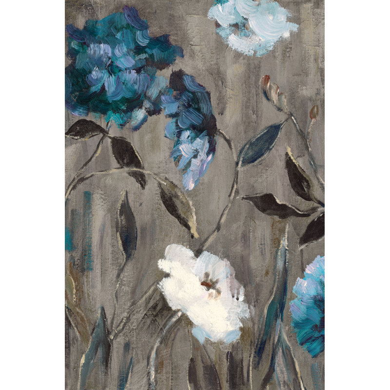 New Blue 2 - Wrapped Canvas Painting, 46cm H x 30cm W x 3.8cm D