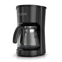 BLACK+DECKER 12-Cup* Programmable Coffeemaker, Black, CM1070B-1