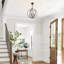Luminaire suspendu sphère 3 lumières Farmhouse