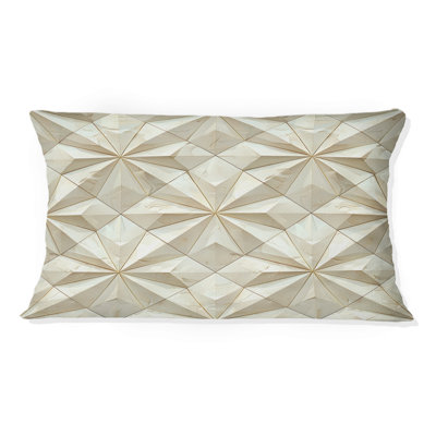 Coussin lombaire beige moderne Modern Star II