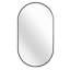 Miroir ovale en métal 20 pouces-1797157936