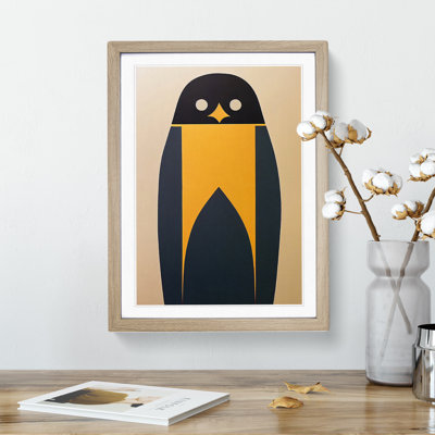 Penguin Abstract Art No.5 - Wall Art