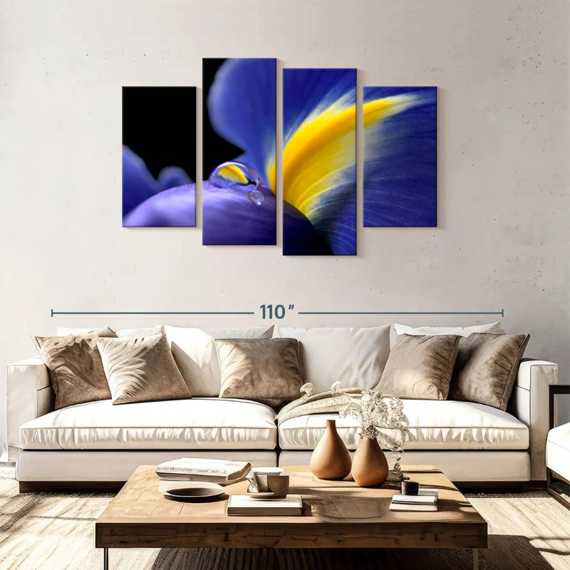 Harnek Purple Iris Flower