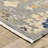 Oriental Machine Woven Gray /Beige Wool and Nylon Blend Area Rug-892095844