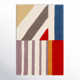 Tripoli Hand Tufted Wool Ivory/Multi Rug