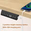 Height Adjustable T-Shaped Computer Desk Electric Standing Desk with USB Charging-2008743491-2006974550-2008743488