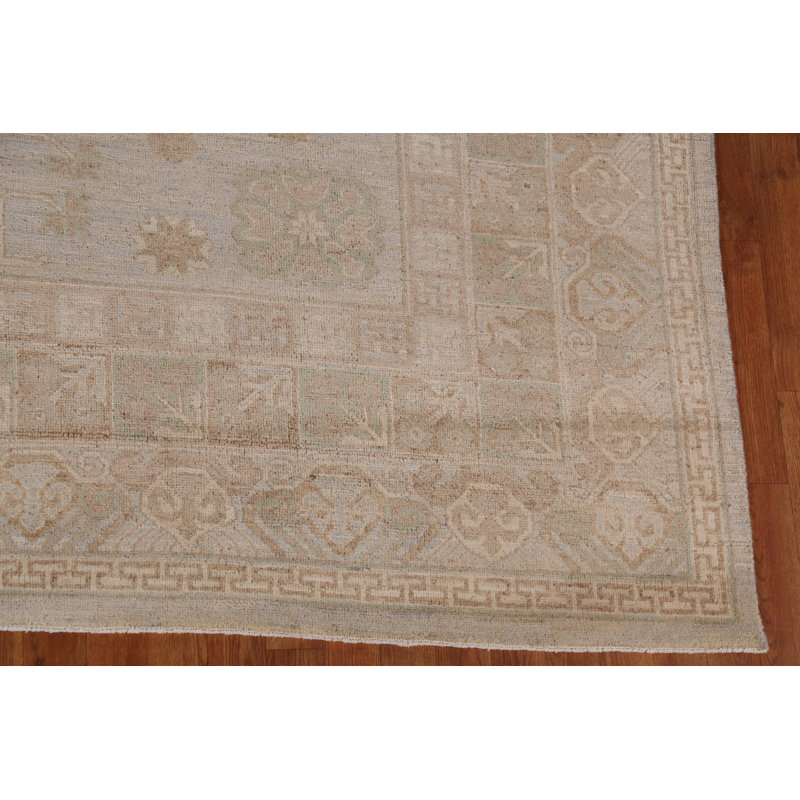 Vegetable Dye Oushak Turkish Large Rug 10