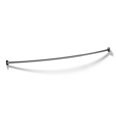 Expanse Contemporary Design Curved Shower Rod
