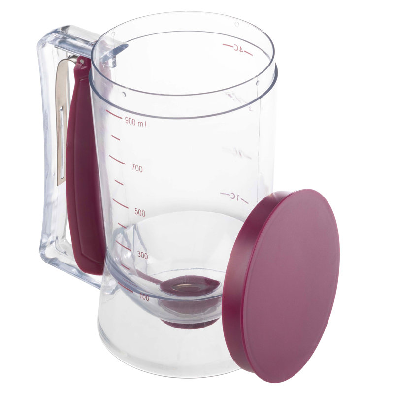 Pancake Batter Dispenser Set of 2 - Batter Dispenser with Squeeze Handle