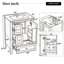 Meuble-lavabo 24 po avec comptoir en céramique-54057924