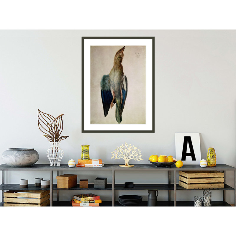 «Blue Crow» par Albrecht Dürer, impression giclée sur cadre, H 41,5 po x l 31,54 po